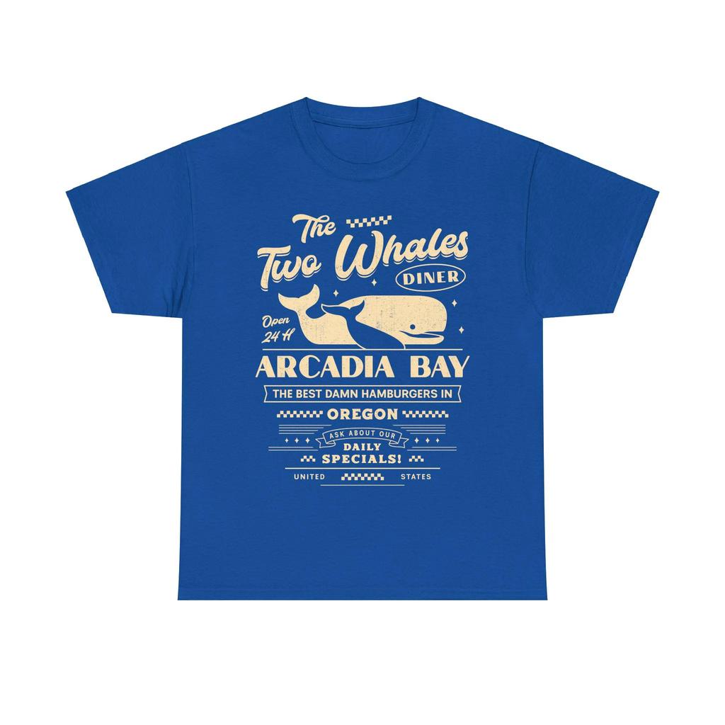 Spiel Life Is Strange The Two Whales Diner T-Shirt Sommer Herren und Damen Baumwollkleidung Kurzarm Top