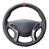 Car Steering Wheel Cover Hand Sew Microfiber For Hyundai Elantra 2012-2015 2016