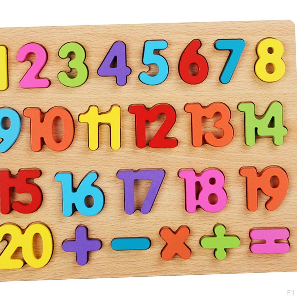 Puzzle Learning Board Set Early Building Educational Toy for Boys Girls