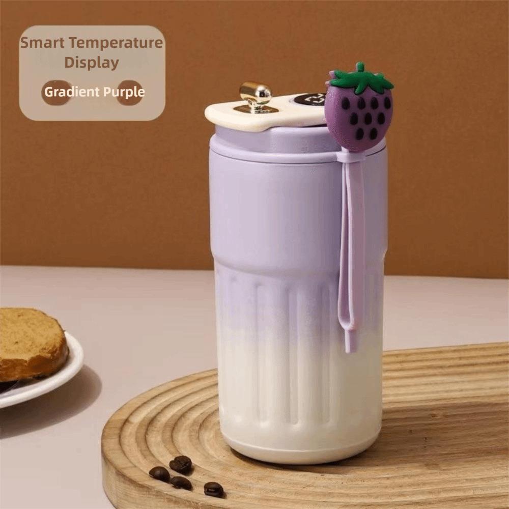 Intelligent Thermal Cup Temperature Display 316 Stainless Steel Water Bottles Leakproof Portable Coffee Cup for Lady Girls