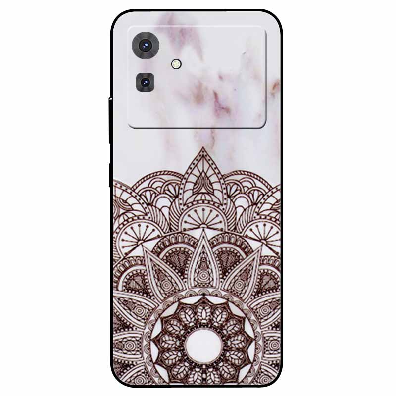 For Cubot Note 21 Case Flower Marble Silicon TPU Soft Phone Bag Cover for CUBOT Note 21 2023 COOL Printing Fundas for Note21