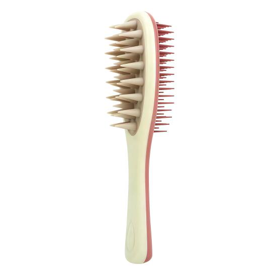 

Shampoo Brush Long Handle Scalp Men Women Massager Comb 2-in-1 Hair Scrubber Fine Wide Teeth B