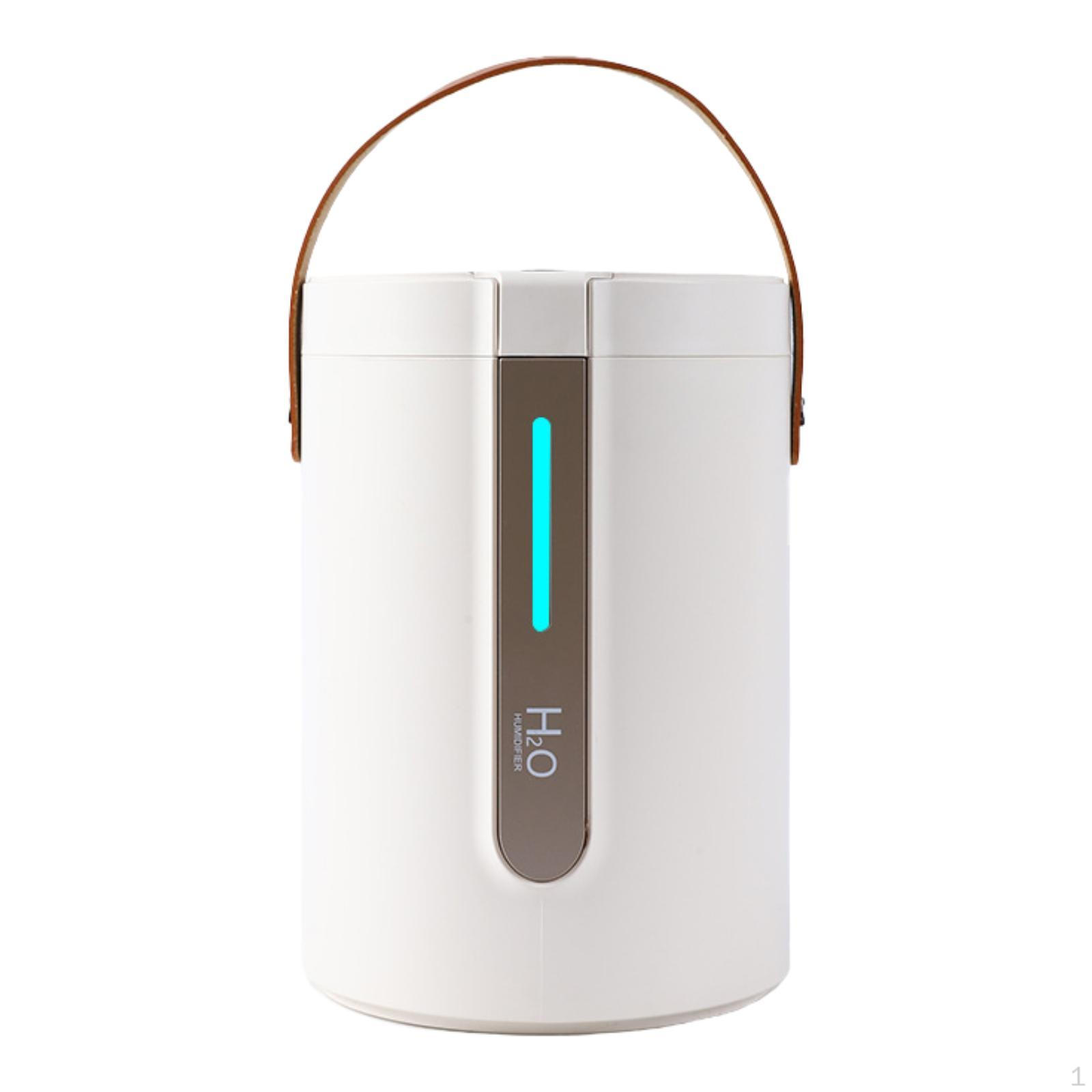 

Double Spray Humidifier Compact Personal for Bedroom Study Studio White белый