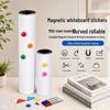 Removable Magnetic Whiteboard & Blackboard Wall Sticker - No Damage, Ideal for Home & Office