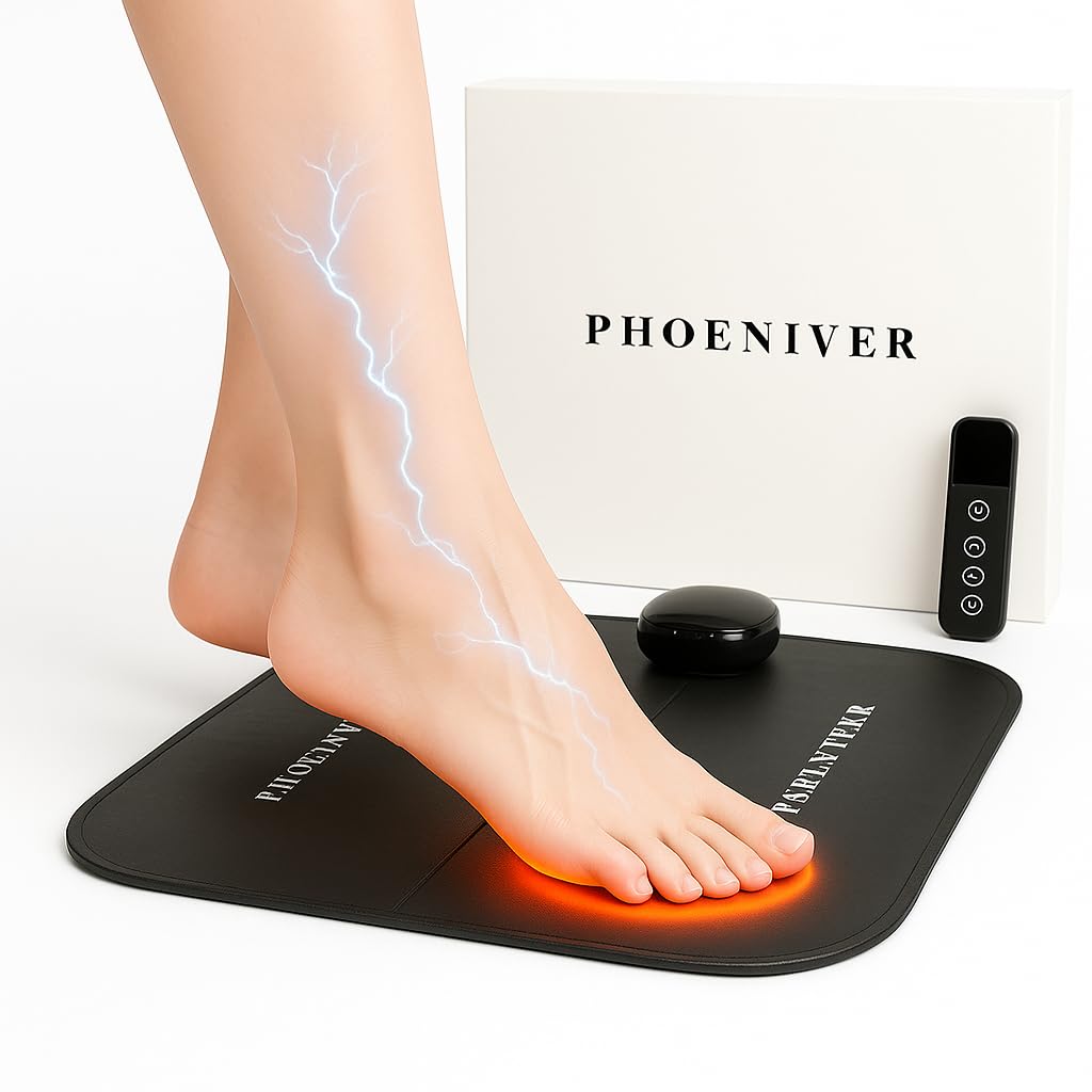 

в августе Первый Нагрев EMS Нога Новичок Подошва Стопы Подошва Стопы PHOENIVER [Новинка 2025] Ультратонкий коврик в индустрии, Режим, EMS, Нога, Рефлексология, Уход, чёрный
