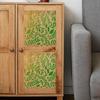 6/12 Stück Geometrische Blumen Schablonen 12x8 Zoll Wiederverwendbare PET Zeichenschablonen für Scrapbooking Malerei Wand Fenster Dekoration