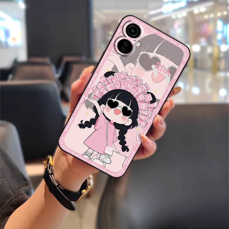 Silicone Cartoon Phone Case For Tecno Camon19/19Pro 4G Waterproof Graffiti Full Wrap Back Cover Phone Pouch Soft Case