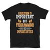 Geeky IT Computer Nerd Education Is Important T-Shirt