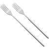 2PCS Extendable Forks,Expandable Fork Prank,9.13" To 25.39" Extended/Extending/Extendo Extension/Extra Long Fork,Stainless Steel