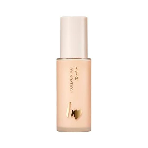 b idol Loved Foundation 03 Pink Beige 28ml Liquid Foundation Glossy Skin Transparency Moisture SPF