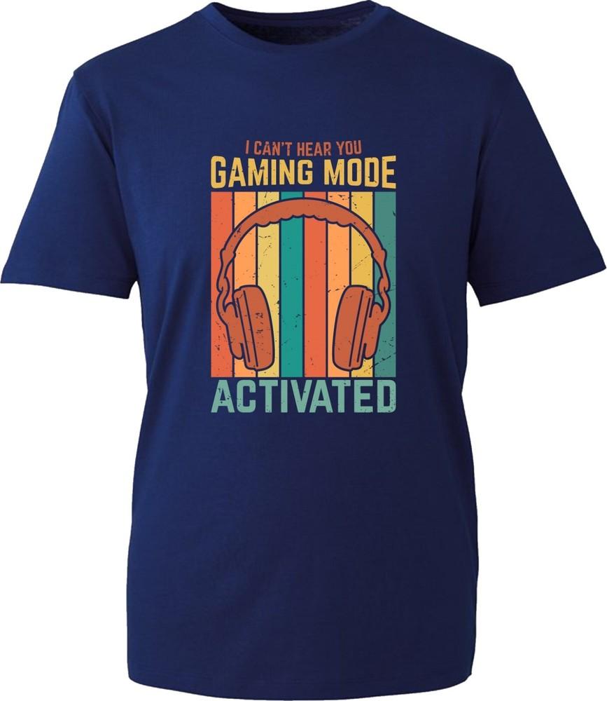 Gaming Mode Activated Vintage Gamer TShirt Retro Video Games Lovers Gift Top S