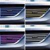 10 Stücke Universal U Klimaanlage Form Auto Trim Outlet Strip Grille Dekoration