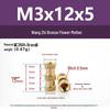 M1-M10 Knurled Brass Heat Insert Nut for Injection Molding