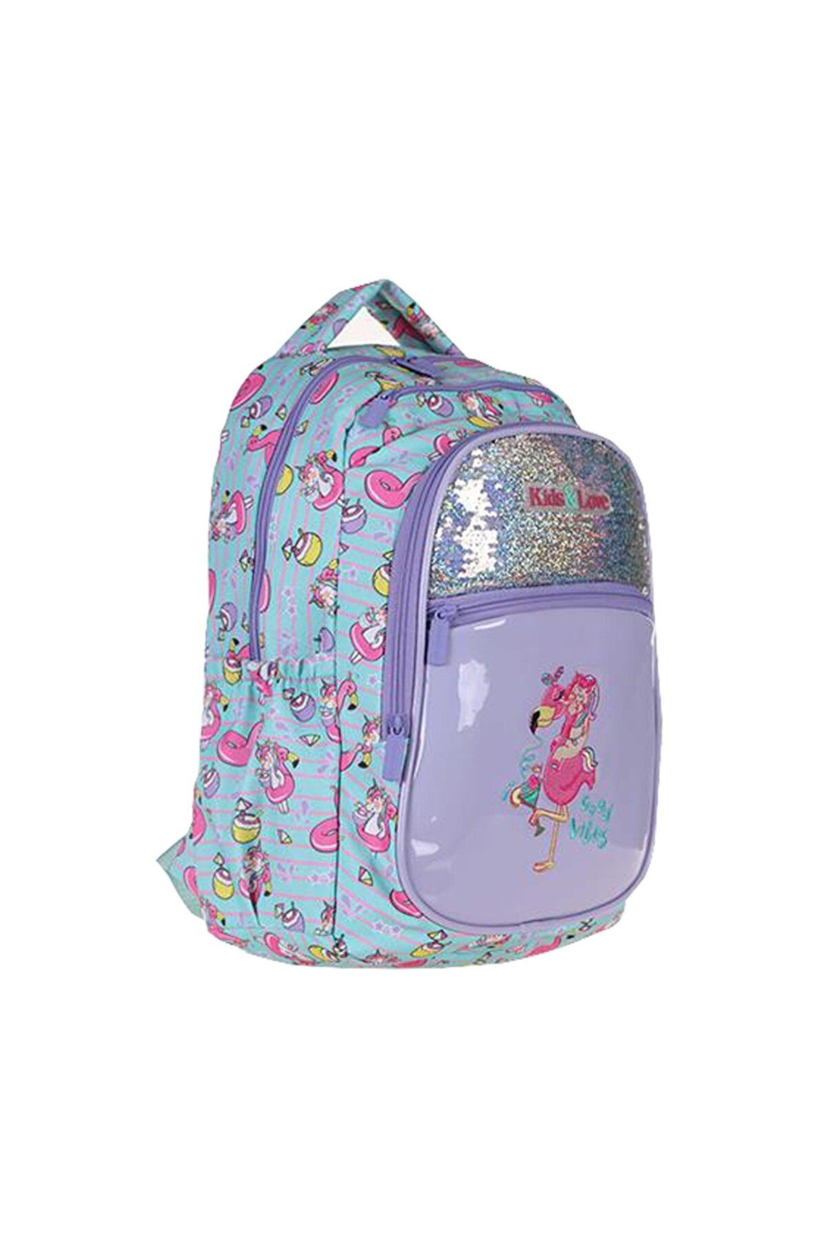 

Дети любят рюкзак Unicorn из лакированной кожи с пайетками