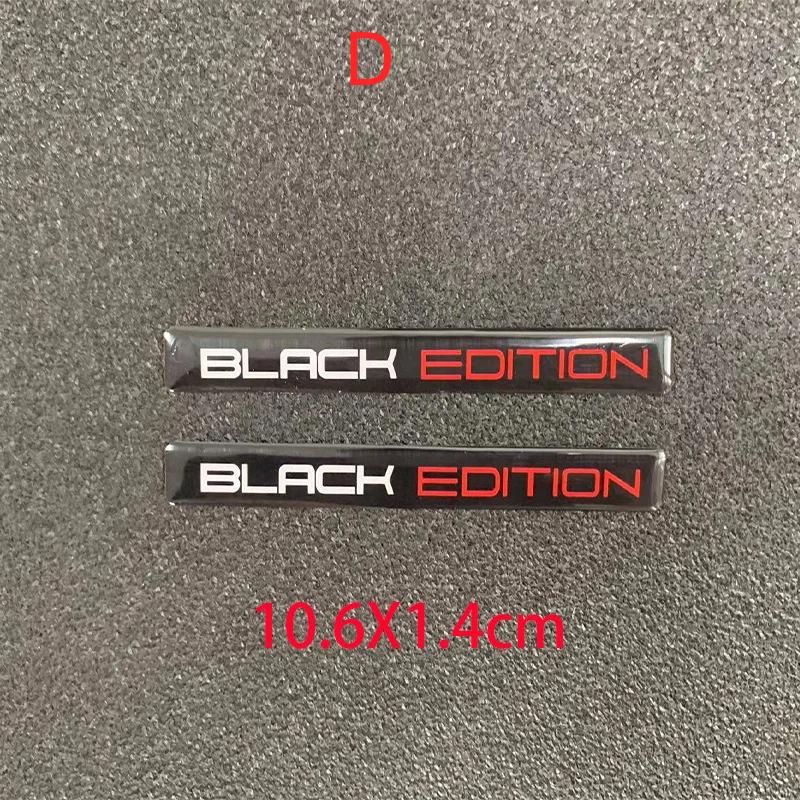 1PS Car Accessories 3D Aluminum LIMITED EDITION Emblem Badge Car Stickers Decal