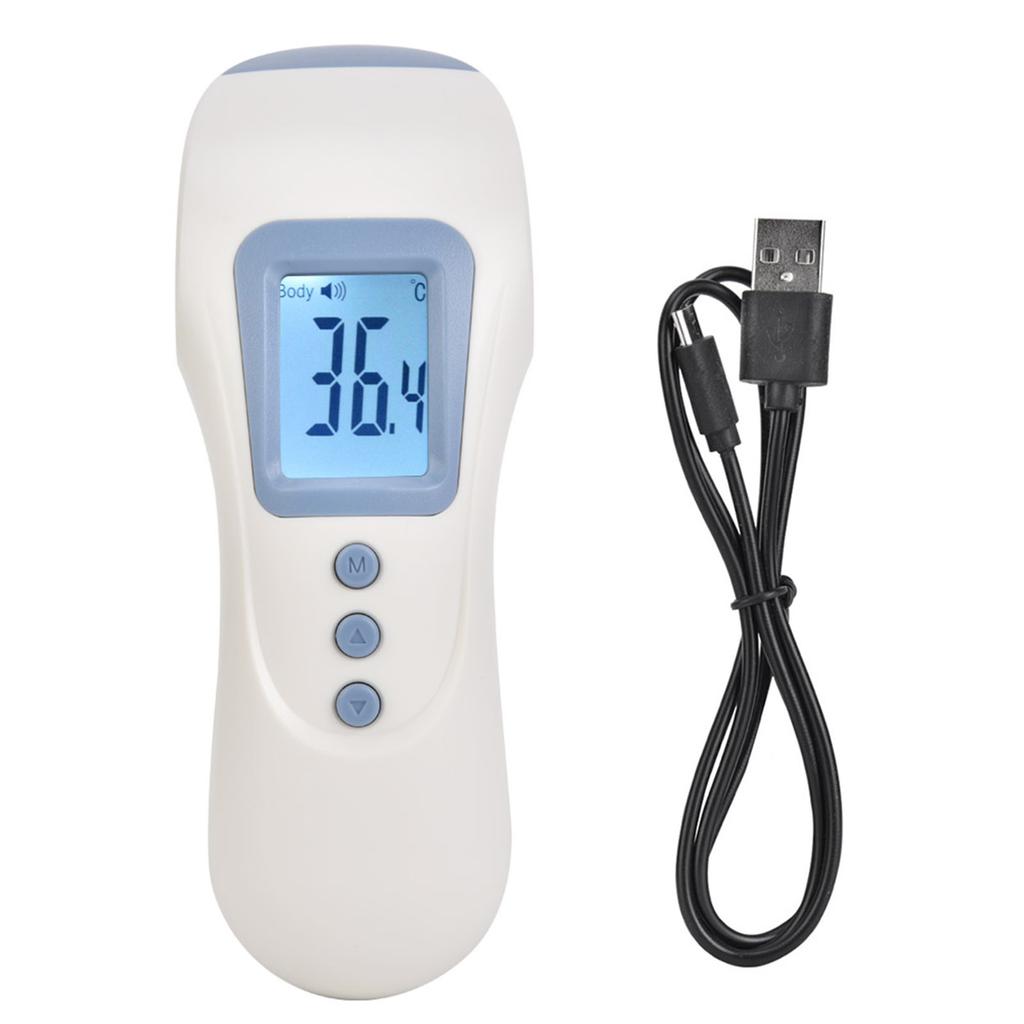 Multifunctional USB Portable Rechargeable Digital Infrared Thermometer for Baby Kids