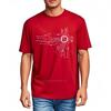 Tshirt Men Oneck Solid Color Tshirt Circuit Board Design On Shirt Daily Wear Lightweight Tee Anime Crew Neck Tshirt Adult