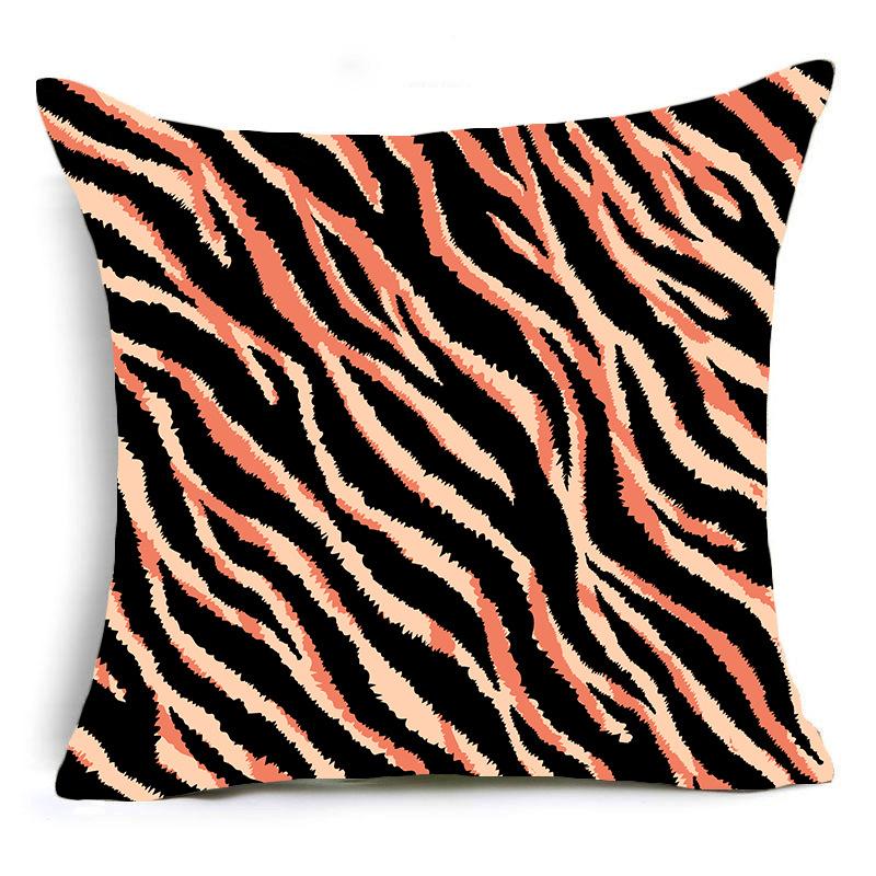 Animal Print Leopard Print Pillow Case Pillow Home Sofa Pillow Cushion Cover Hotel Seat Wall
