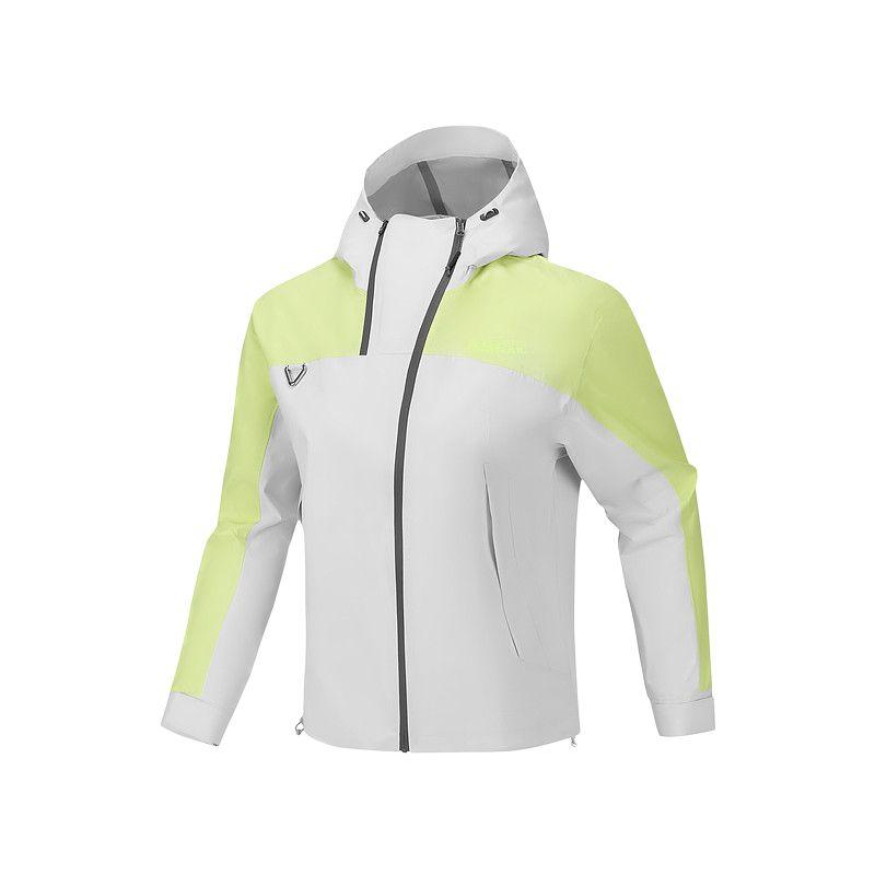 Skechers Outdoor Sports Waterproof Breathable Zip Hooded Jacket Women Jackets P226W113-00QF M