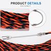 30/50M Electrician Threading Device Cable Wire Puller Duct Snake Rodder Conduit Fish Tape Reel Cable Installation Tool