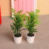 1:12 Dollhouse Miniature Simulation Vase 8 Styles Finished Flower  Miniature Dollhouse Decorations