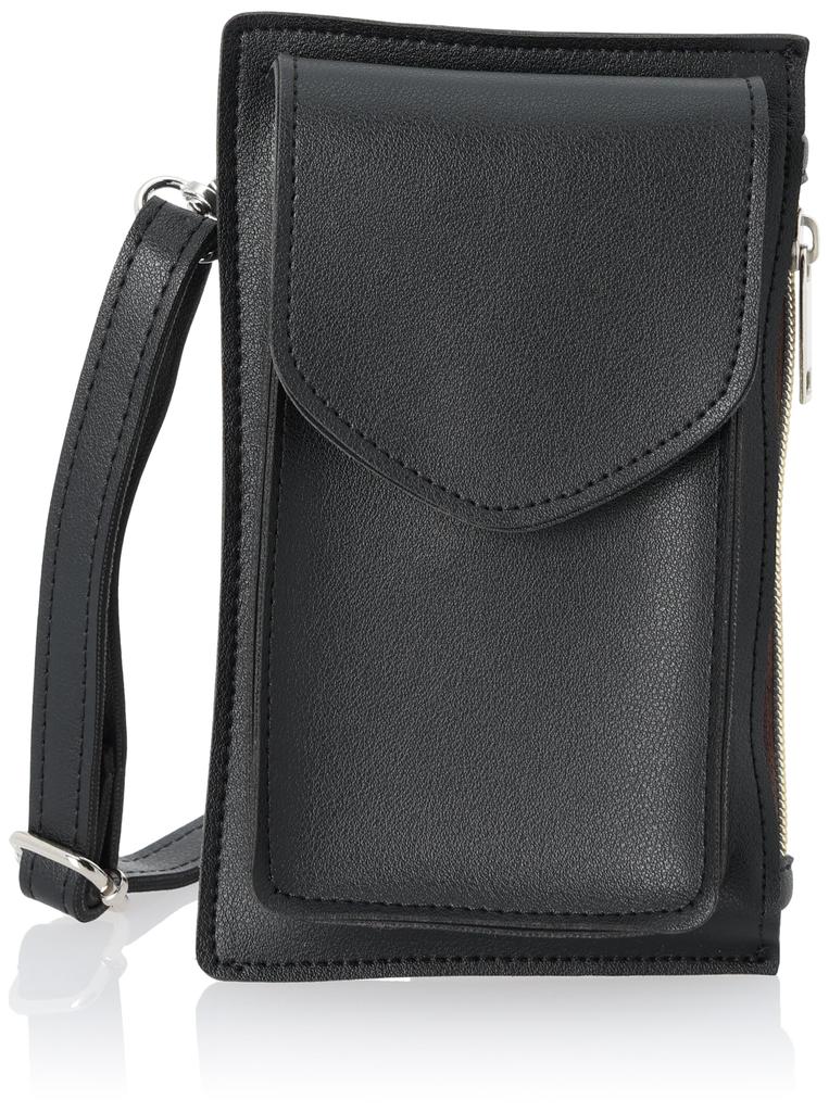 Smartphone Pouch for Smartphone Shoulder Bag for Shoulder Black [Ancorock] Women, Men, Bag, Sacoche, Pouch,