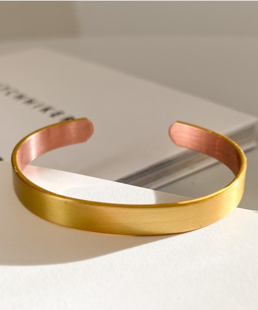 Sabona London Lcl Nanoceramic Limoncello Copper Bangle