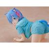 Anime Rem/Ram Ramu Figure Lying pose Action Figure Cute Cat loli PVC model Collection Desktop decorations Child toy Gifts