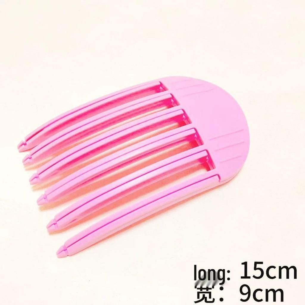 Korean Style Wind-Sculpted Updo Hair Clip for Women 2025: Fluffy Comb Pad for Forehead Bangs & High Skull Top