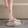 Women's Velcro Casual Shoes Lightweight Comfortable Color Block Low-top Sneakers