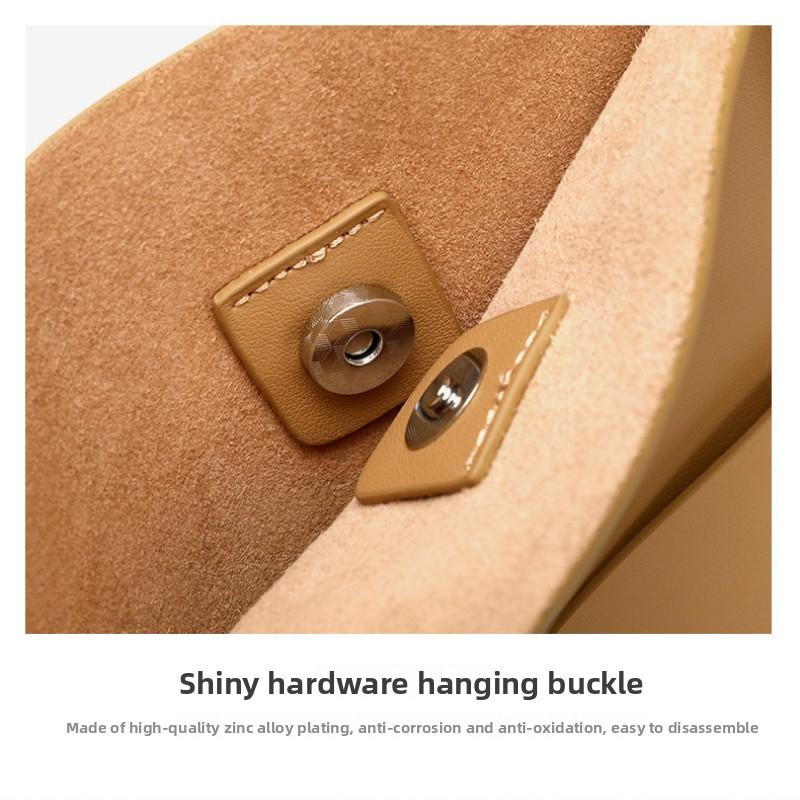Leather Women's Bag Tote Bag Summer Hand-held Large Bag Cowhide Commuter Shoulder Bag Women's Large Capacity