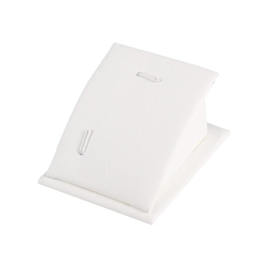 

Бархатный держатель, ожерелье, подвеска, цепочка, стенд для демонстрации ювелирных изделий, стойка для показа белый