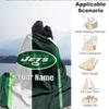 Custom Name Blanket Jaguar Team Spirit Blanket Bedding Blanket for Travel, Camping, Living Rooms, Offices, Sofas, Fan Christmas Gift