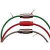 Homeglen Stainless Steel Wire Loop Keyrings (20 Pack)