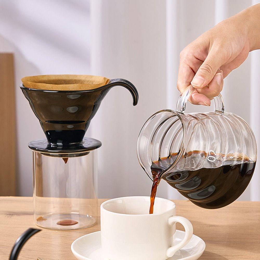 Reusable Ceramic Coffee Filter Cup V Shape Design Espresso Coffee Dripper  Coffee Making