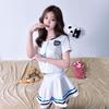 Japanese Jk Pure Cute Student Sailor Suit Super Short Pleated Skirt Temptation Free Uniform