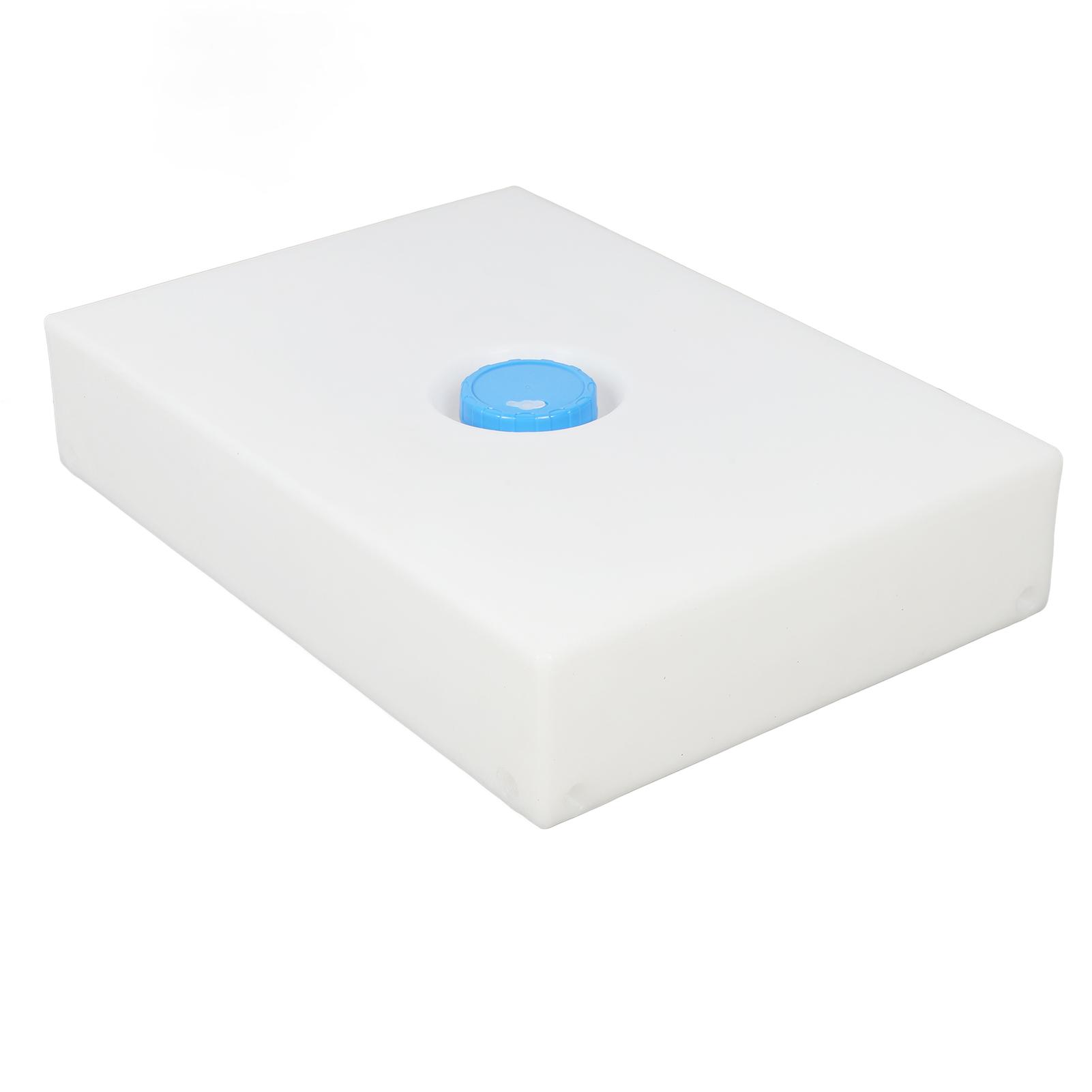 

Бак для воды для RV 12 галлонов Пищевой герметичный 27.56x19.69x5.51 дюйма Контейнер для пресной воды для RV Прицепов Кемперов Лодок Яхт