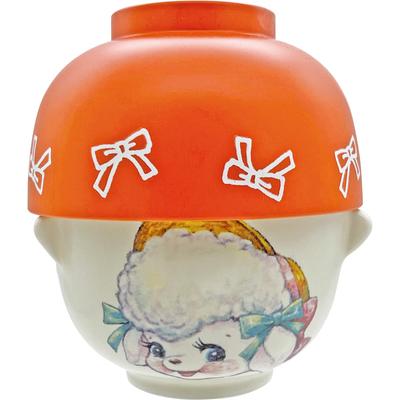 Raffy Suppenschale und Reisschale 10 x 6 Hergestellt in "Swimmer" Set, Weiß, Ca.. cm, Japan, SAN4905-4