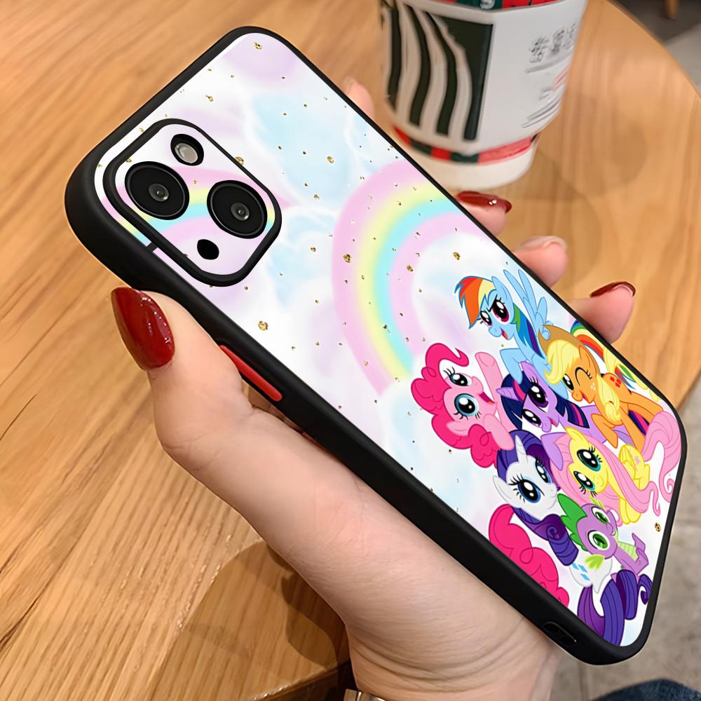 M-My Little P-Pony Phone Case For IPhone 17 16 15 Pro Max 14 Pro 1613 11 12 Mini Xs Xr Plus Se Matte Back Cover