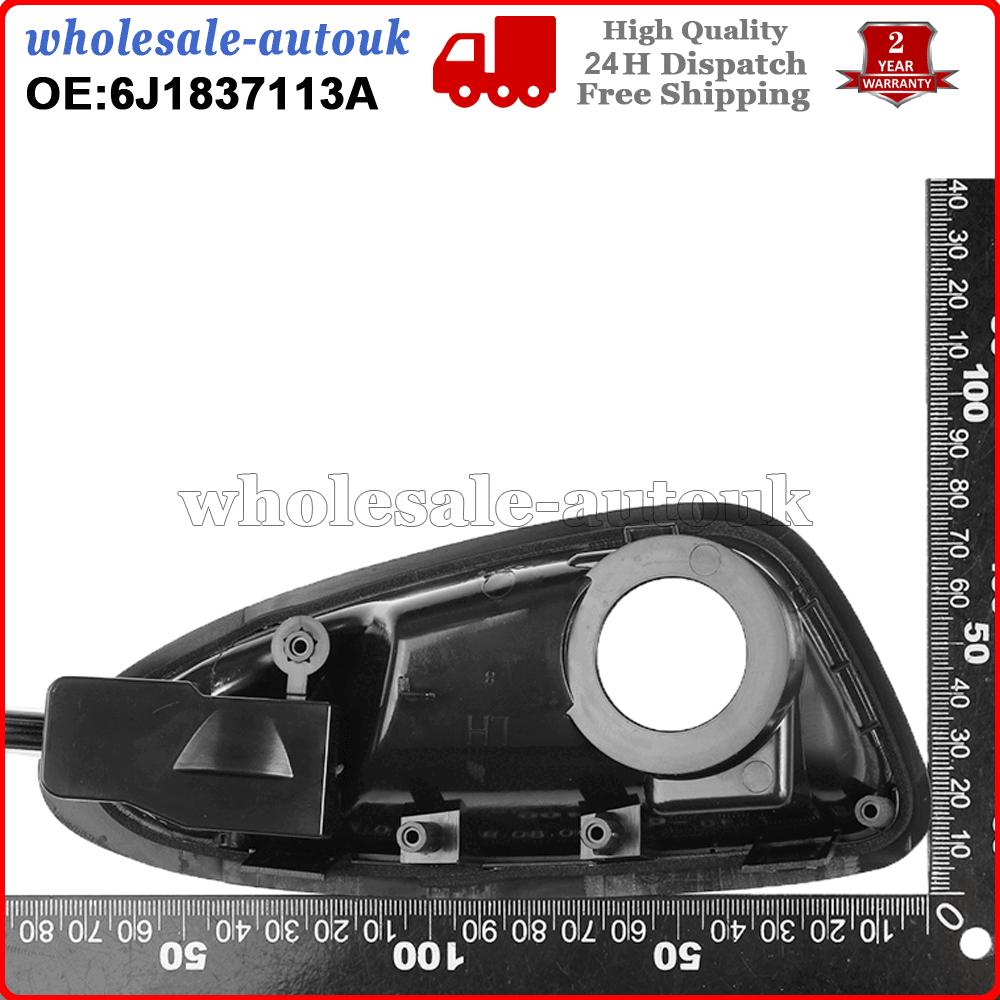 Car Inner Interior Door Handle Left For Seat Ibiza 2009-2012 Diesel 6J1837113A