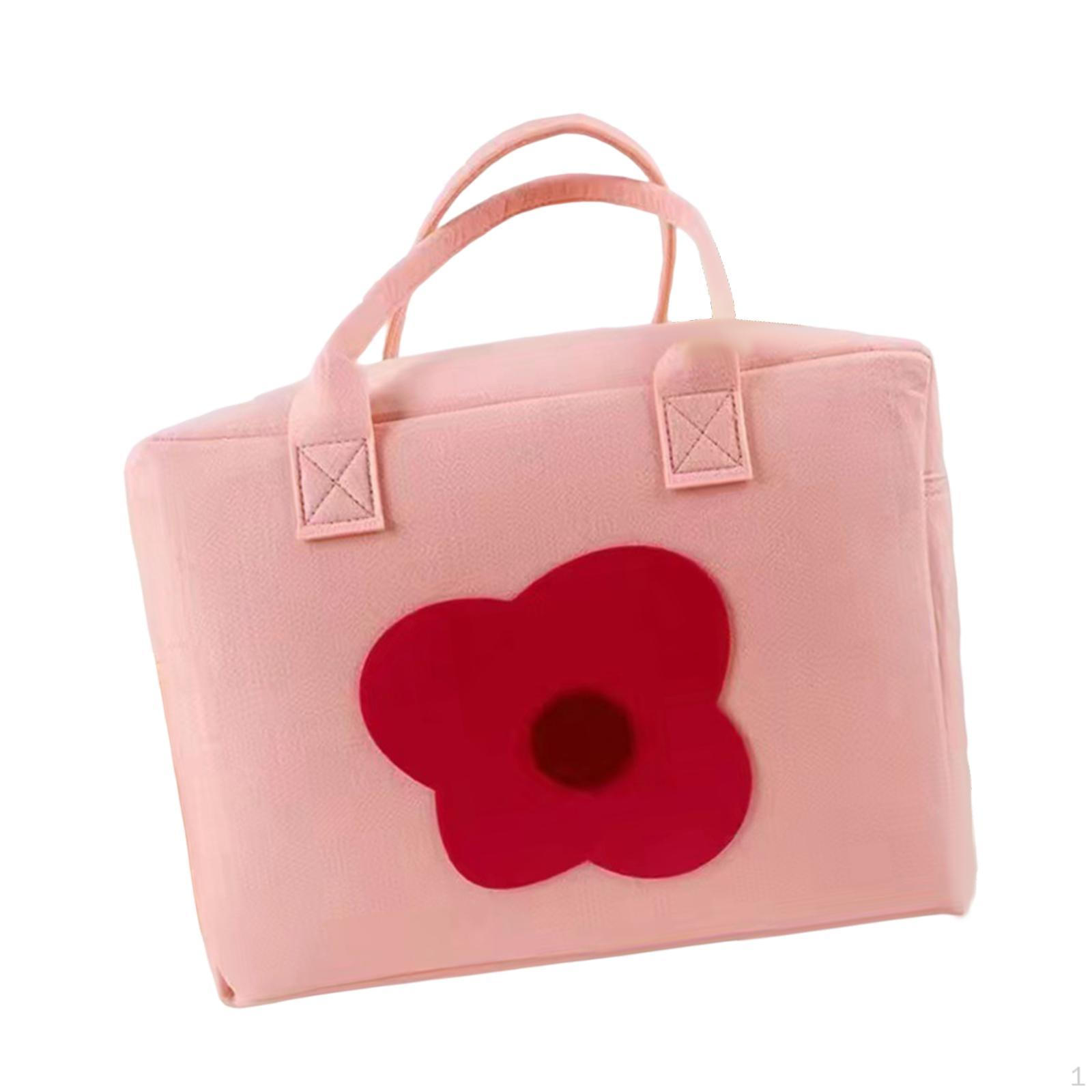 

Портативная косметичка для путешествий и повседневного использования Light Pink Flower