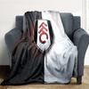 Fulham F.C Flannel Blanket, High quality Comfortable for All Seasons, Home Decor, Warmth and Comfort