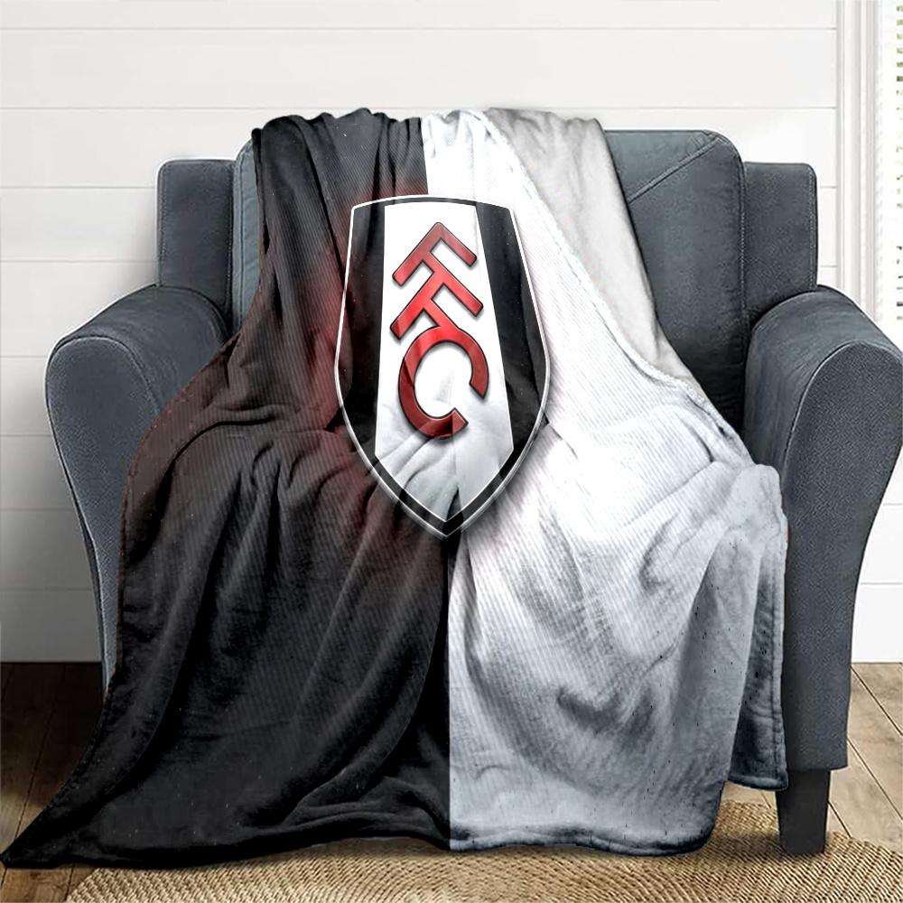 Fulham F.C Flannel Blanket, High quality Comfortable for All Seasons, Home Decor, Warmth and Comfort