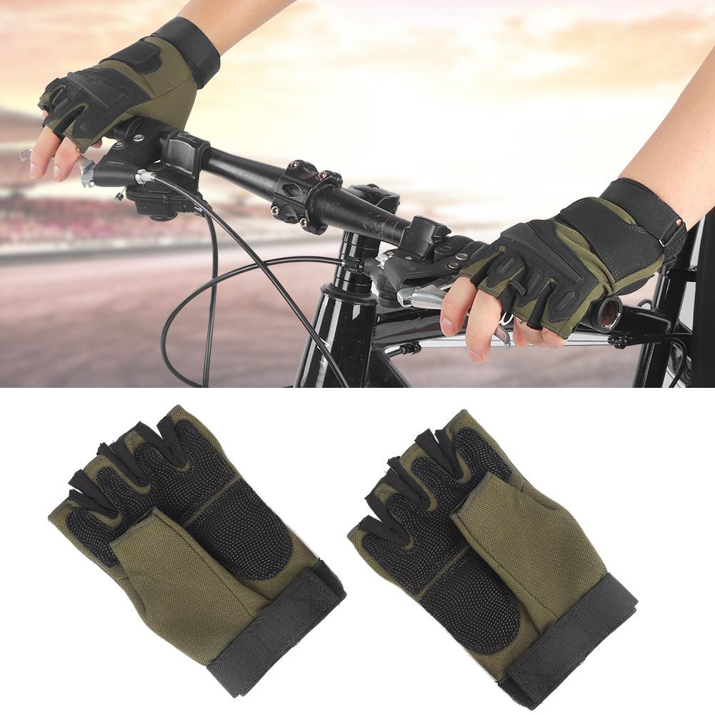 Men's Gloves Outdoor Sports Half Finger Military Anti Slip Waterproof Training Gloves