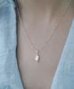 Overgrey Mirror Piece Necklace - Silver