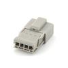 JQJ Automotive 4 Position High-end Direct Plug-in Wiring Harness Male Housing Electrical Circuit Connectors 6098-0244