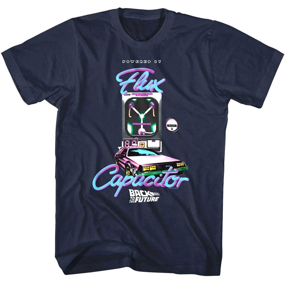 Back To The Future Powered By Flux Men T Shirt XXXXL