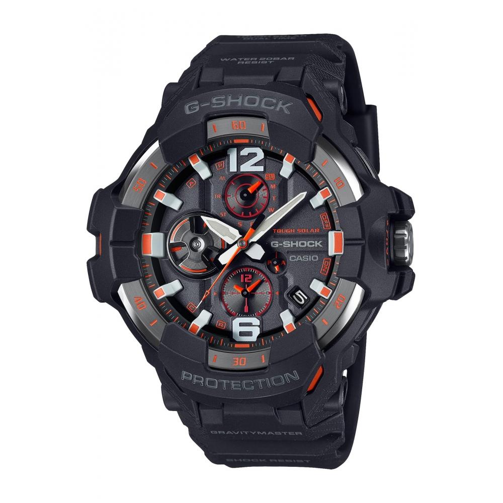 

G-Shock [Casio] WatchGRAVITYMASTER Equipped with Bluetooth Tough Solar Biomass Plastic GR-B300-1A4JF Men s Black