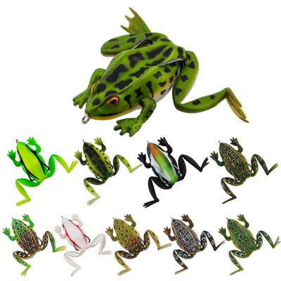 Hot! 6.5cm19g Frog  Lure   Fishing    Lures Artificial Soft Bait Fake Bait Freshwater Fishing Tackle