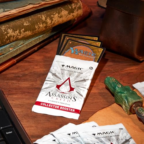 Magic: The Gathering - Assassin's Creed Collector Booster Box | 12 Collector Boosters (10 Cards per Pack)